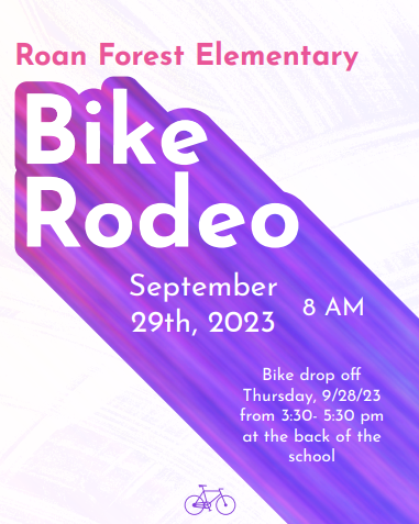 Bike Rodeo - Roan Forest Elementary PTA